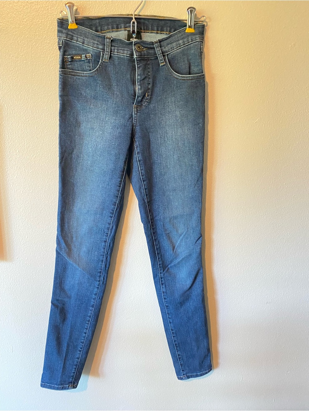 Kuhl Dark Blue Denim Skinny Jeans
 size 4 regular